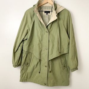Braetan sage green windbreaker